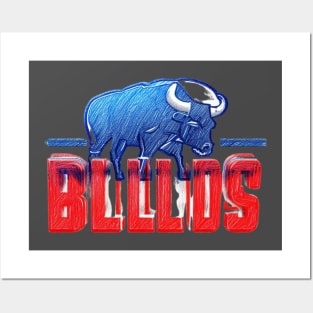 New buffalo bills Posters and Art